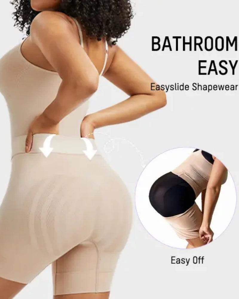 All-in-One-Skulption-BodySuit mit einfachem Design