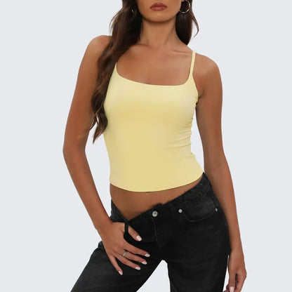 Women's Square Neck Cami Top - Chic & Versatile