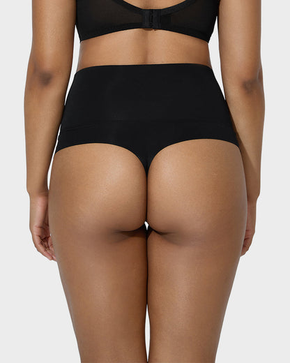 High-Rise Seamless Thong Panty(4 Pack)