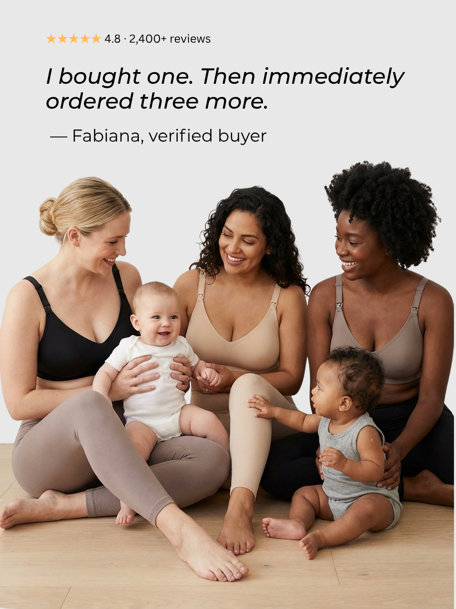 Second-Skin, Silky Nursing Bra | Drop-Down Cups