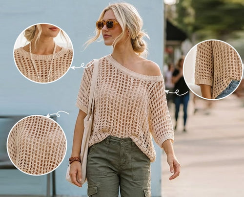 WHISPERS OF SUMMER: The Art of Open Weave